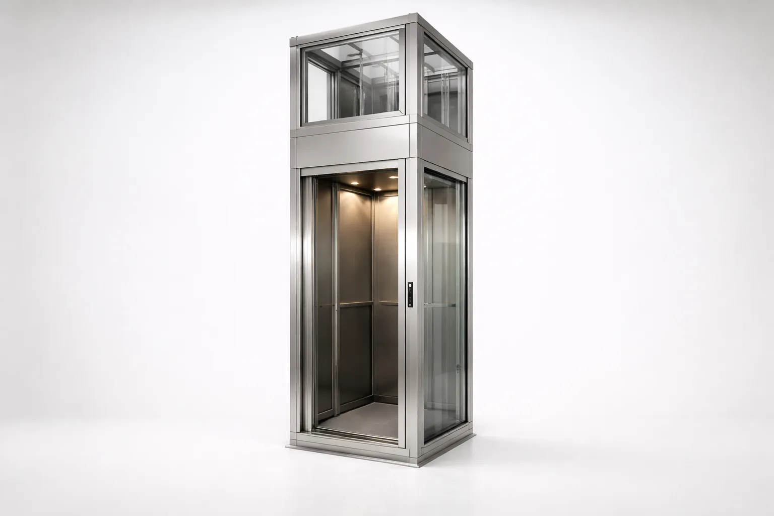 Ascensor unifamiliar instalado en el interior de una vivienda de Valencia